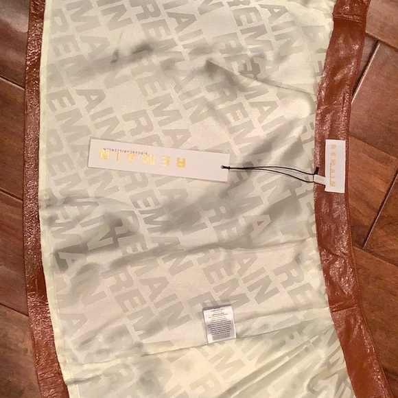 REMAIN Birger Christensen Leather Mini Skirt - Picture 7 of 7